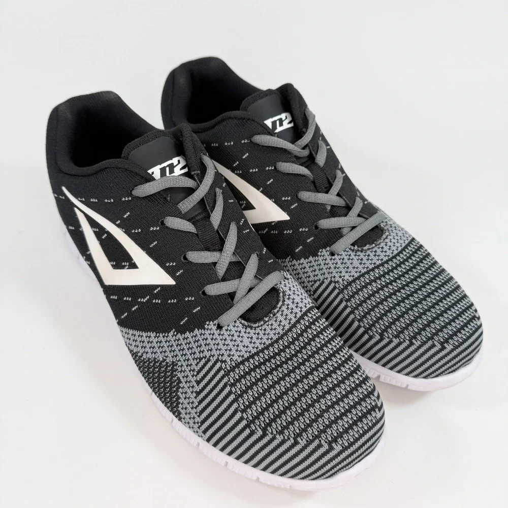 3N2 Umpire Knit Training Shoes Mens 10.5‎ Black Gray Athletic Sneakers